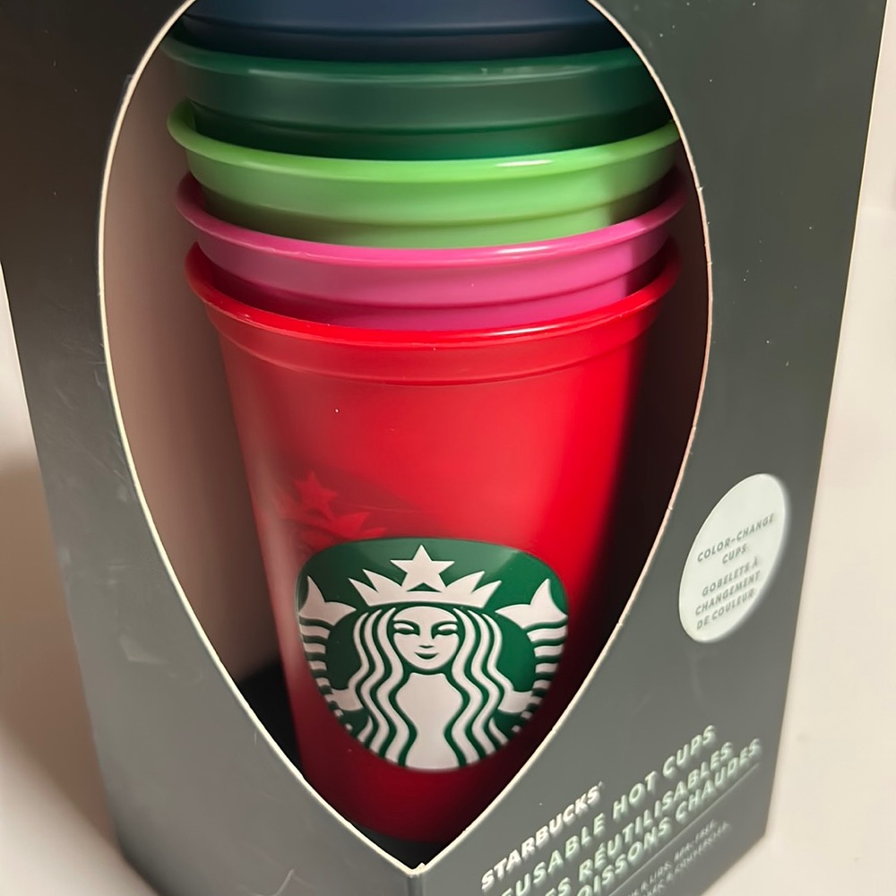 STARBUCKS  REUSABLE HOT CUPS